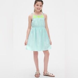 Nwt Gap Kids Embroidered Tassel Fit and Flare Dress size XXL plus